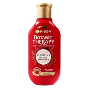 شامپو گیاهی روغن ذغال اخته و آرگان گارنیر مناسب موهای رنگ شده