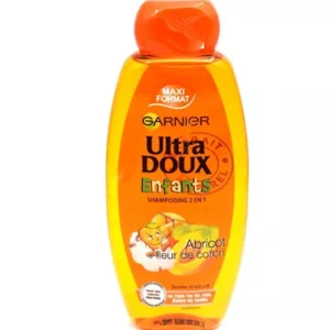 شامپو بچه گارنیر (گارنیه) حاوی گیاه پنبه و عصاره زردآلو 250میل