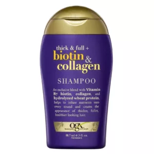 شامپو بیوتین کلاژن اوجی ایکس ضد ریزش بدون سولفات 88میل