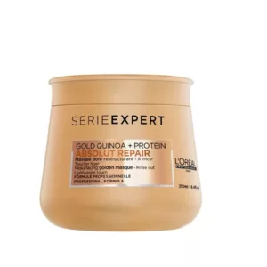 ماسک لورآل سری اکسپرت مدل آبسولوت ریپیر حاوی پروتئین و طلای کینوا