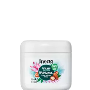 ماسک مو آرگان سوپر شاین آرگان اینکتو مناسب موهای خشک و آسیب دیده(پیشنهاد ویژه)