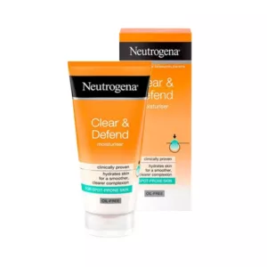 کرم مرطوب کننده ضد جوش نیتروژینا CLEAR & DEFEND
