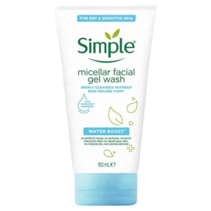 ژل میسلار سیمپل مناسب پوست خشک و حساس