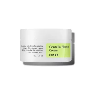کرم مرطوب کننده کوزارکس تسکین دهنده و رطوبت رسان قوی centella blemish cream
