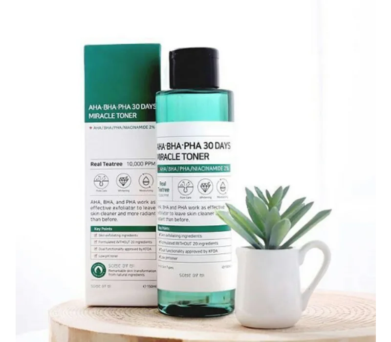 تونر سام بای می میراکل معجزه آسای درخت چای | AHA BHA PHA 30DAYS 150ml (کد3661)