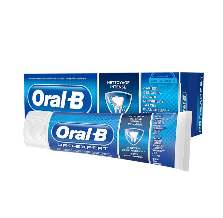 خمیر دندان اورال بی مدل پاکسازی بسیار قوی PRO EXPERT (Intensive Cleaning )Nettoyage Intense