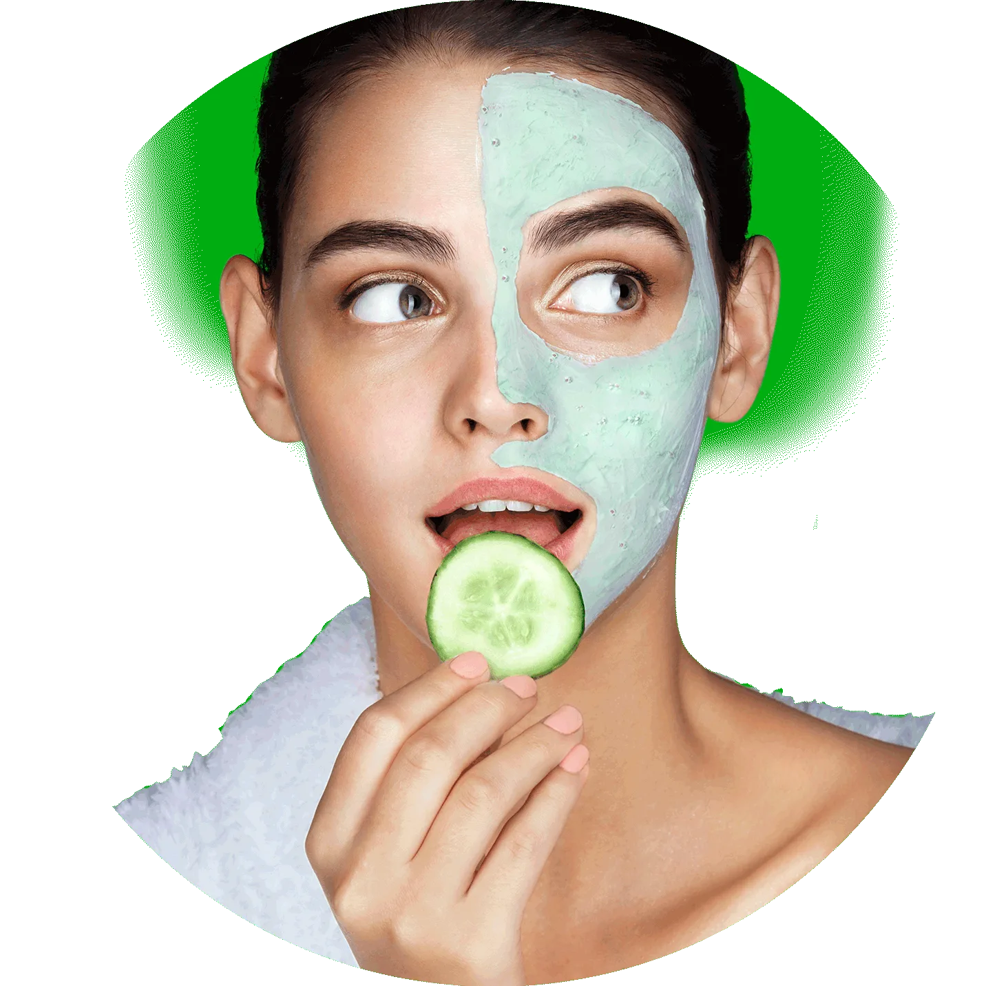 ماسک صورت فریمن خیار و نمک صورتی