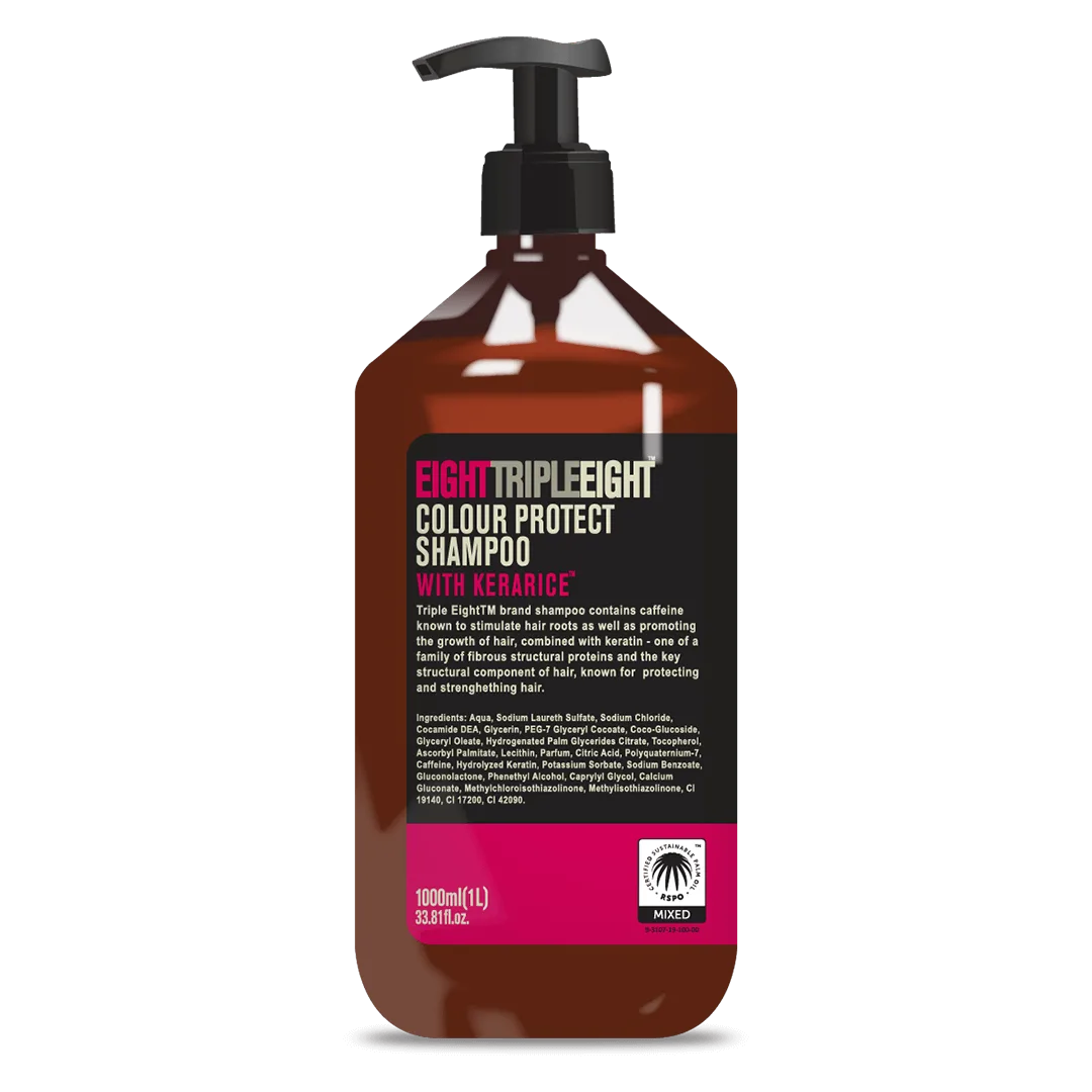 شامپو مخصوص موهای رنگ شده ایت تریپل ایت حاوی ماده کرارایس 1000میل