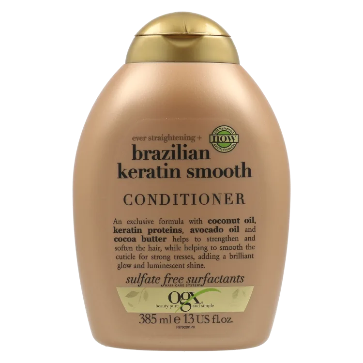 نرم کننده بدون سولفات و صاف کننده کراتین برزیلی اوجی ایکس