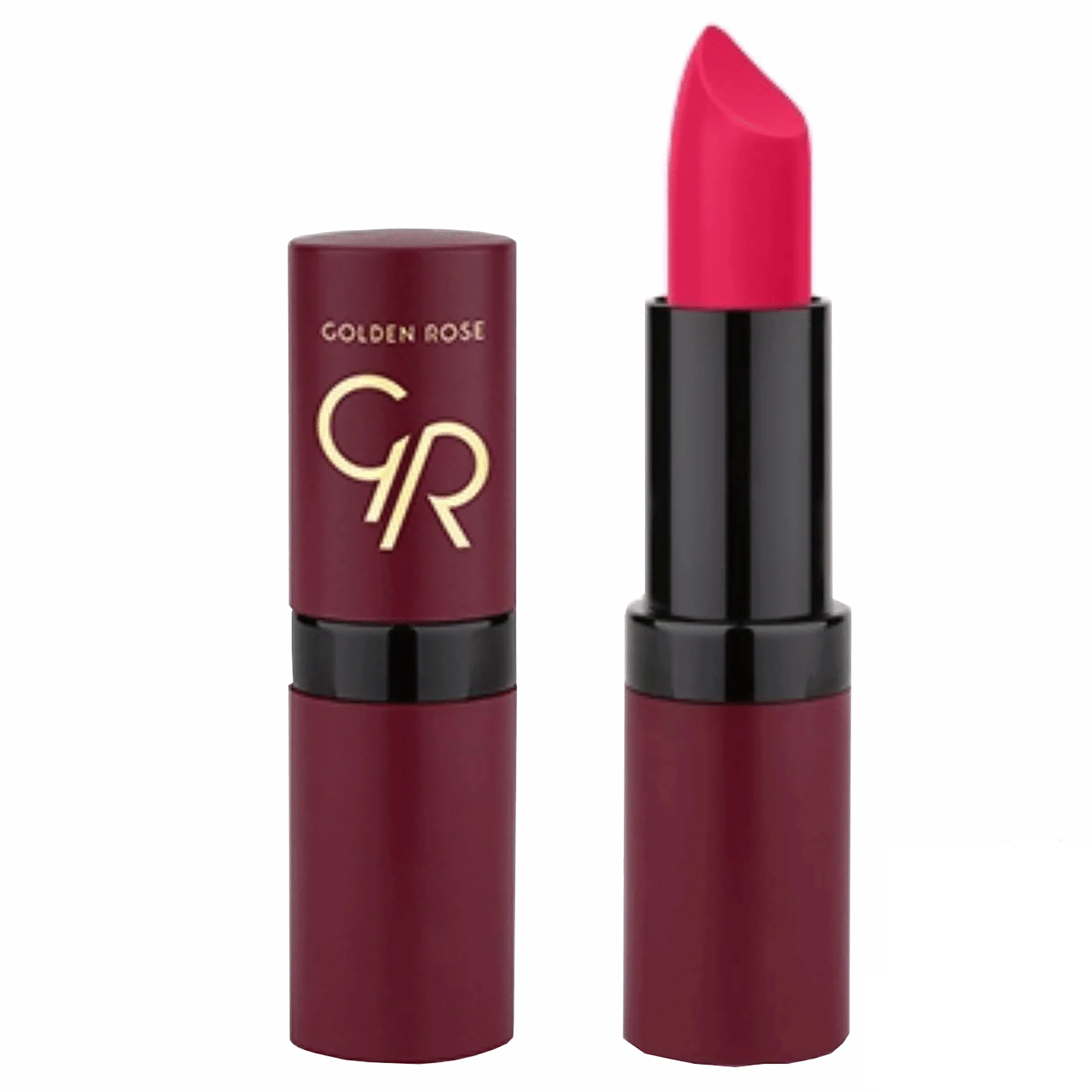 رژ لب جامد مخملی مات velvet گلدن رز