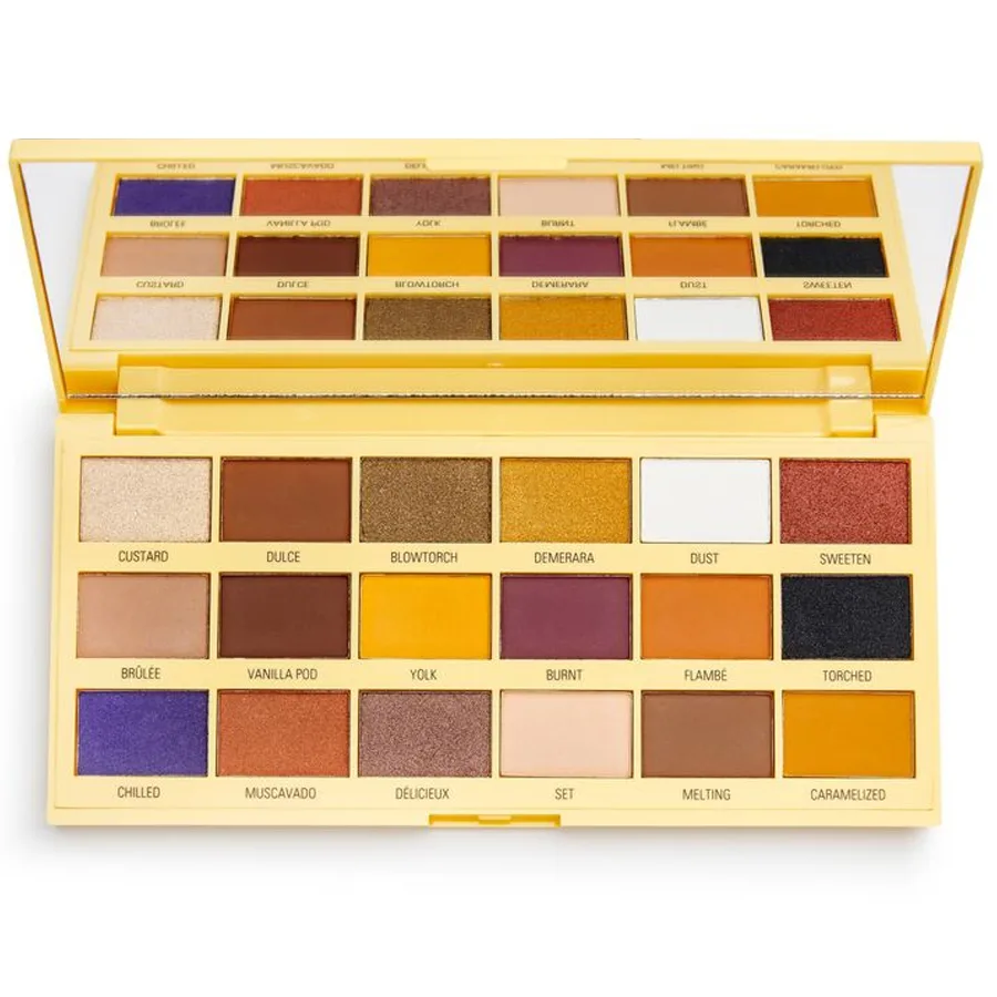 پالت سایه چشم کرم بلو cream brulee رولوشن Revolution