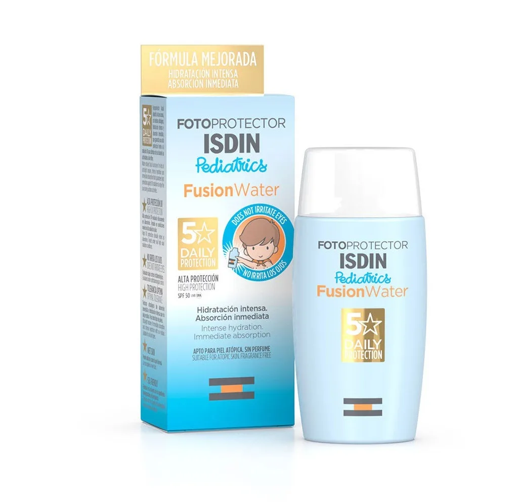 کرم ضد آفتاب کودک ایزدین فیوژن واتر Isdin Fusion Water Pediatrics