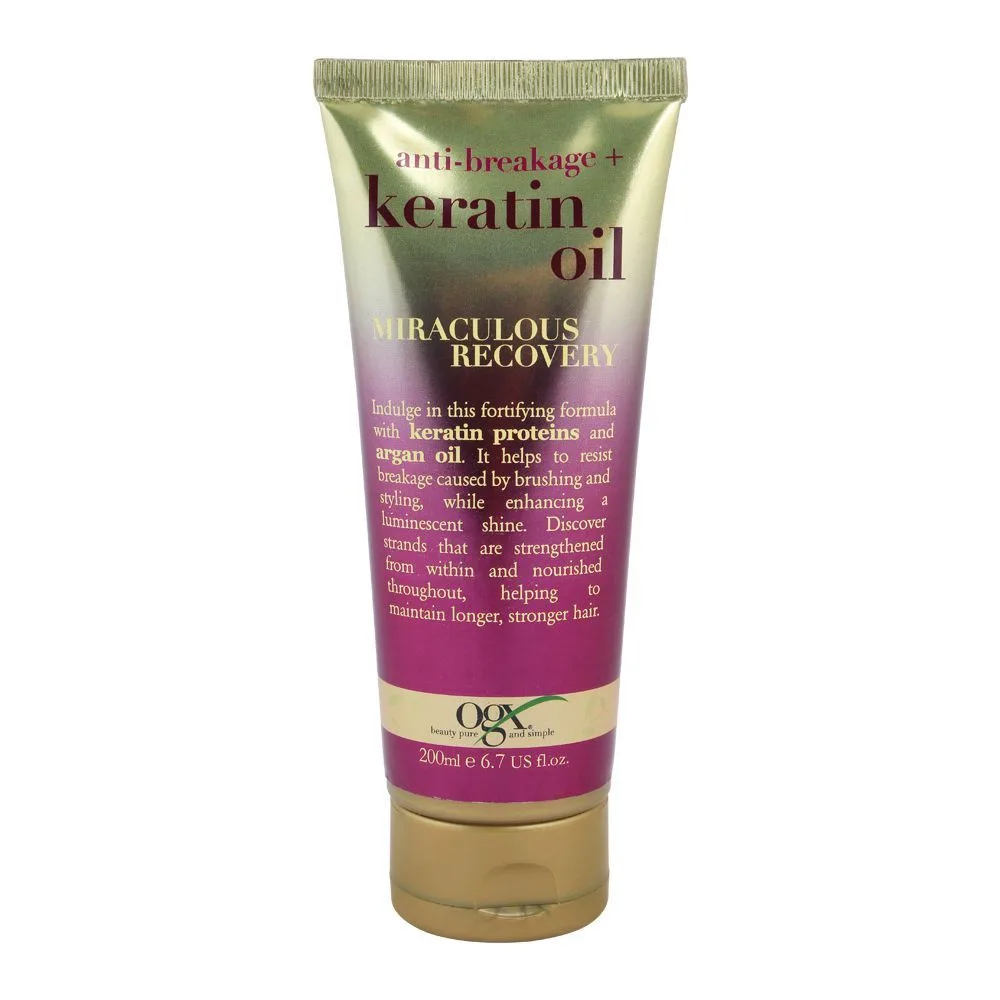 ماسک کراتین اویل و ضد موخوره اوجی ایکس  ogx keratin oil anti breakage+ mask