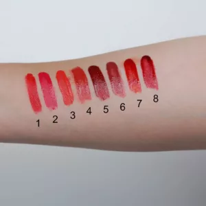 تینت لب غلیظ نانی باشر  NNB NUNI BUSHER محصول کره جنوبی در 8 رنگ مختلف