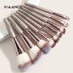 ست برس آرایش حرفه ای مانگ 9 عددی maange