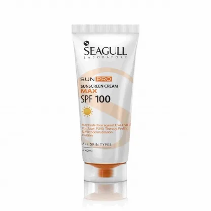 کرم ضد آفتاب سی  گل مناسب انواع پوست SPF 100