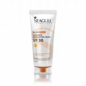 کرم ضد آفتاب مرطوب کننده سی گل مناسب پوست نرمال تا خشک SPF 30