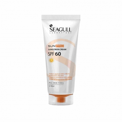 کرم ضد آفتاب سی گل مناسب انواع پوست SPF60