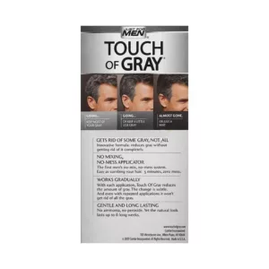 رنگ مو جو گندمی مردانه جاست فور من مدل تاچ آف گری JUST FOR MEN TOUCH OF GRAY