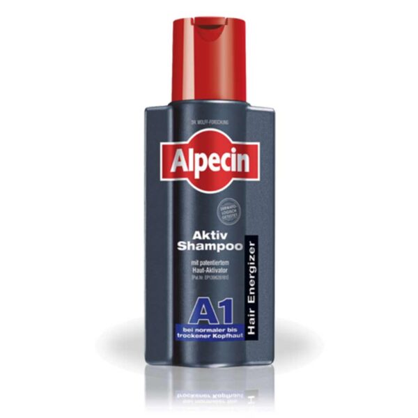 شامپو آلپسین A1 اصل مناسب پوست سر خشک و معمولی(کد1019) ALPECIN A1 Activ Shampoo