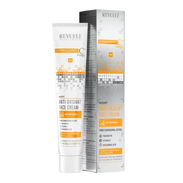 Night-antioxidant-face-cream-Vitanorm-C+Energy-Revuele-50-ml