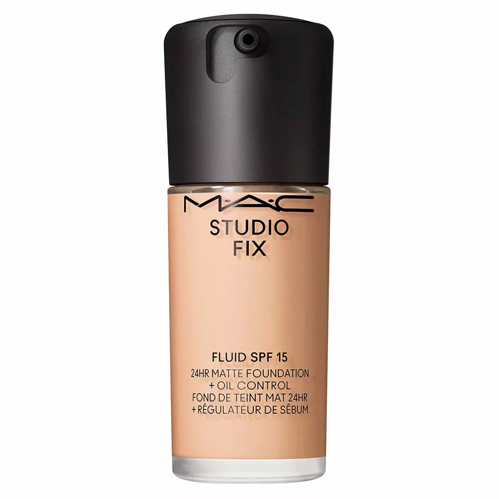 کرم پودر MAC مک پکیج جدید studio fix fluid SPF15