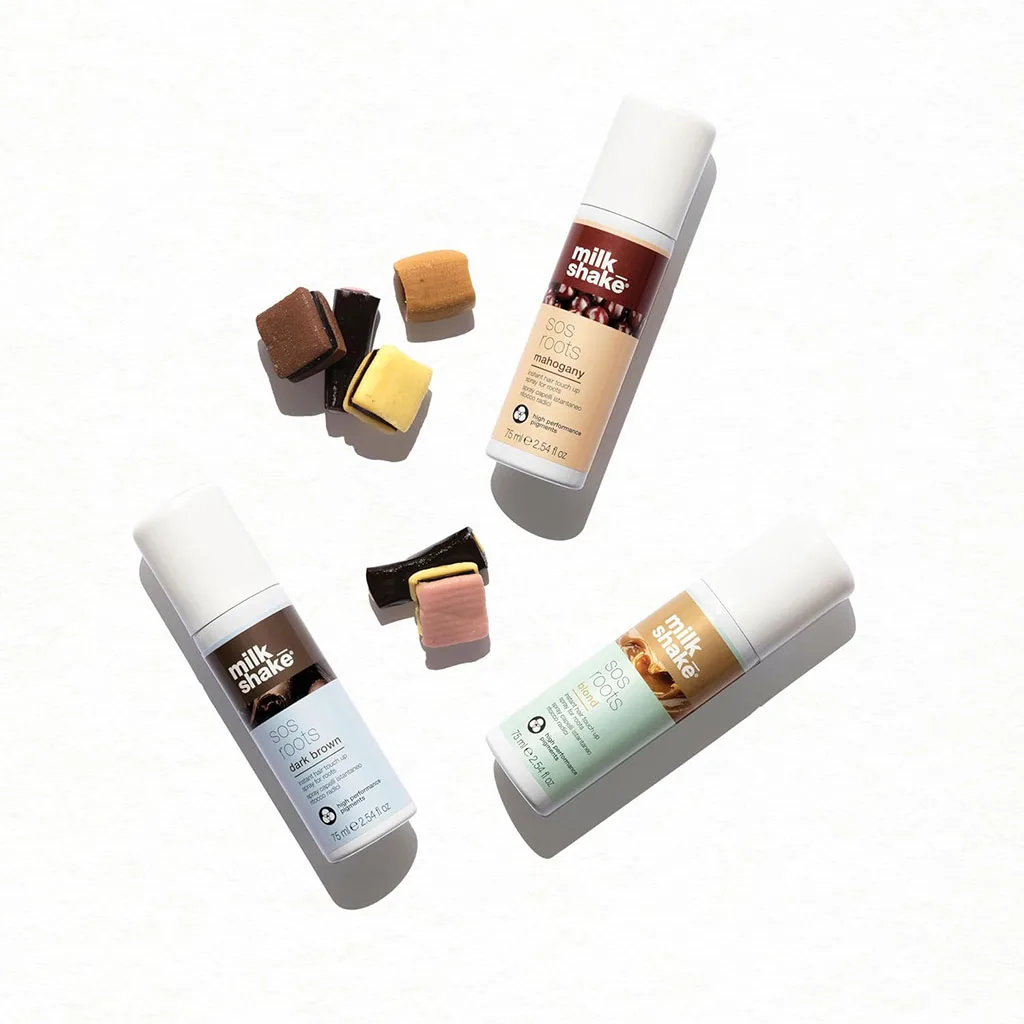 اسپری رنگی ریشه مو میلک شیک | رنگ مشکی