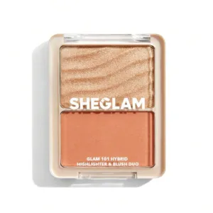 هایلایتر و رژگونه دوتایی شیگلم GLAM 101 HYBRID در 3 رنگ