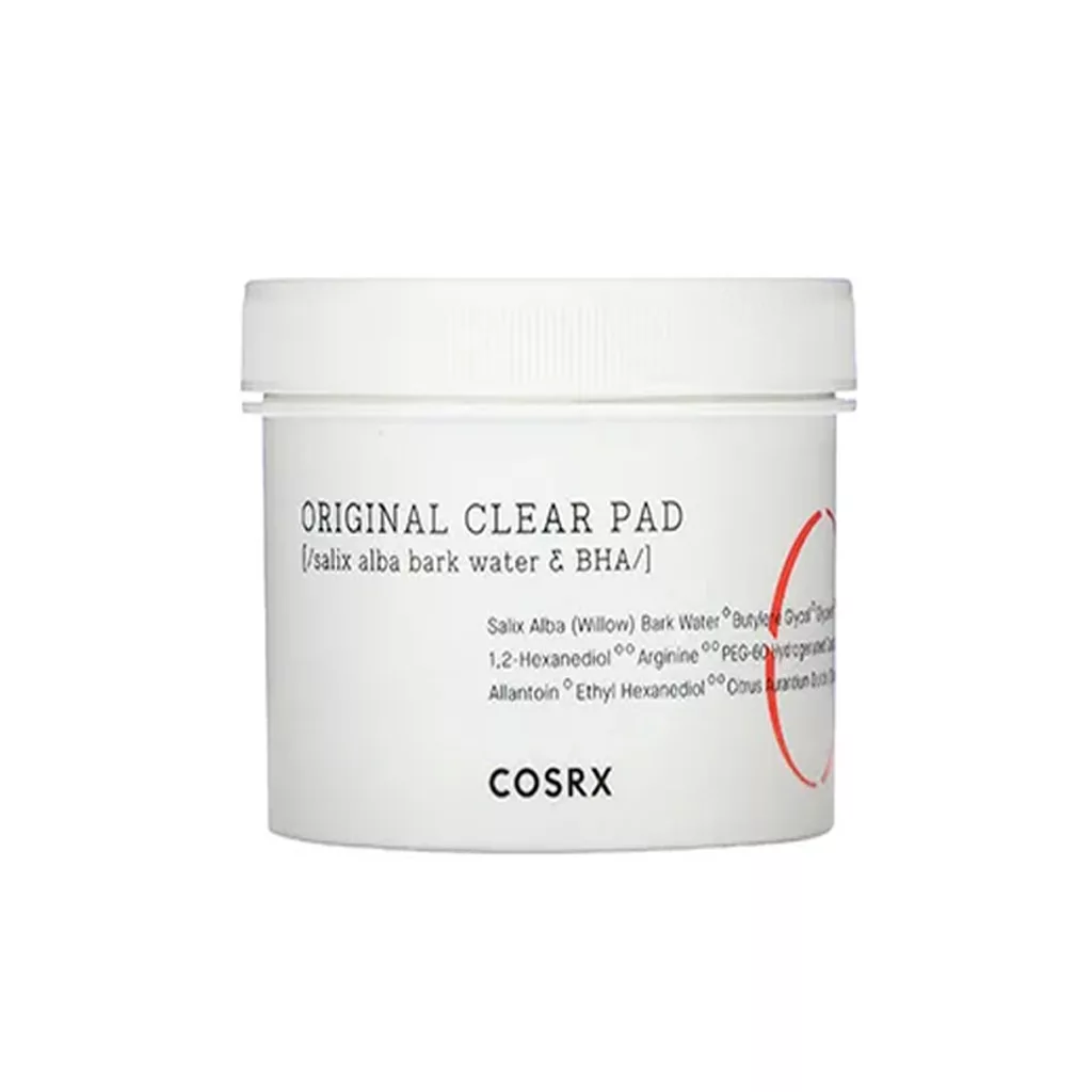 پد تمیز کننده کوزارکس لایه بردار و ضد جوش حاوی bha و سالیسلیک اسید