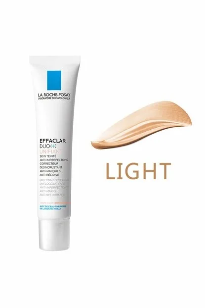ژل کرم آبرسان ضد جوش افکلار لاروش پوزای پوست چرب رنگ لایت تینت EFFACLAR DUO(کد8451) ژل کرم آبرسان ضد جوش افکلار لاروش پوزای پوست چرب رنگ لایت تینت EFFACLAR DUO(کد8451)