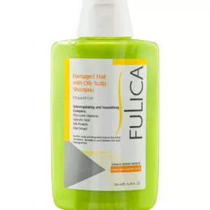 شامپو فولیکا مناسب پوست سر چرب و موهای آسیب دیده جهت کاهش و کنترل چربی کف سر 200میل