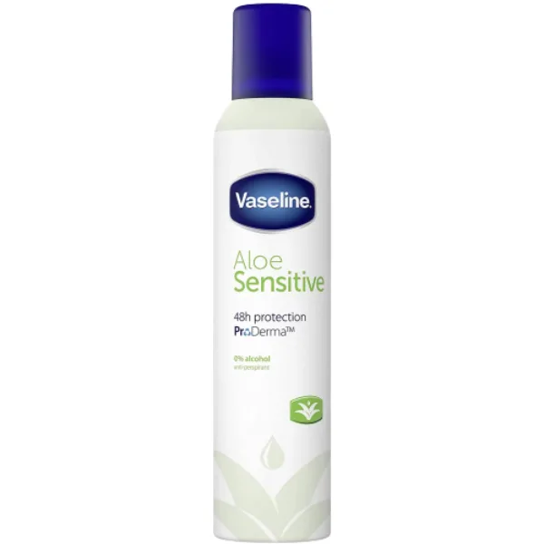 اسپری ضد تعریق وازلین بدون الکل مدل aloe sensitive