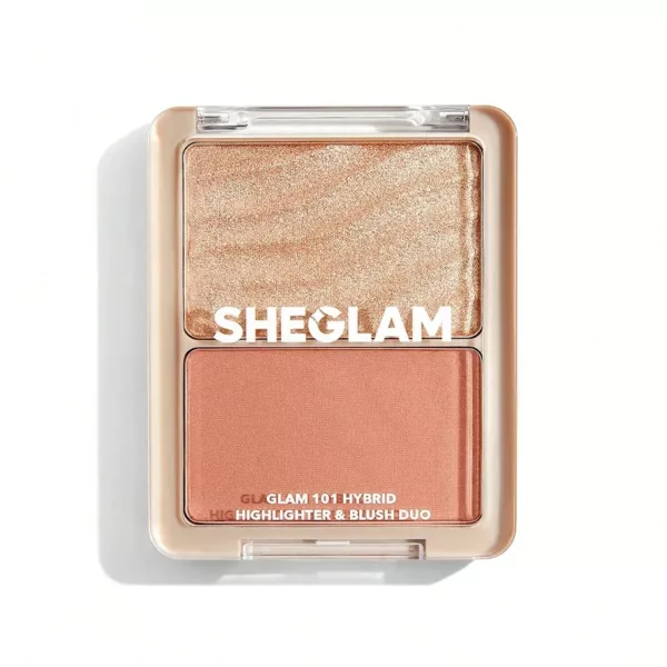 هایلایتر و رژگونه شیگلم دوتایی GLAM 101 HYBRID