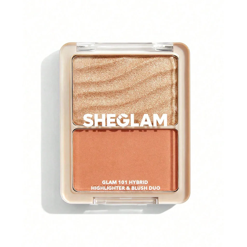 هایلایتر و رژگونه شیگلم دوتایی GLAM 101 HYBRID