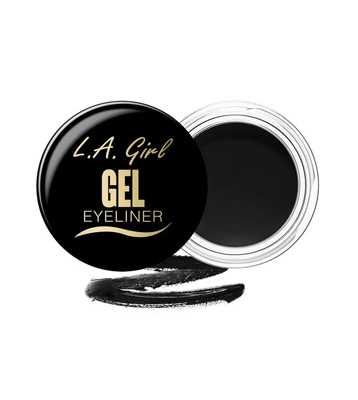 خط چشم ژلی کاسه ای ال ای گرل  رنگ مشکی gel 731 jet black