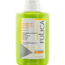 شامپو فولیکا مناسب پوست سر چرب و موهای آسیب دیده جهت کاهش و کنترل چربی کف سر 200میل
