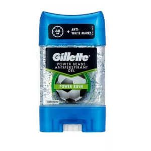 مام ژلی ژیلت دانه دار، ضد تعریق و خوشبو کننده gillette power beads power rush