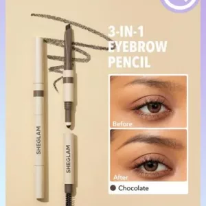 مداد ابرو سه کاره شیگلم SHEGLAM 3-in-1 Eyebrow Pencil