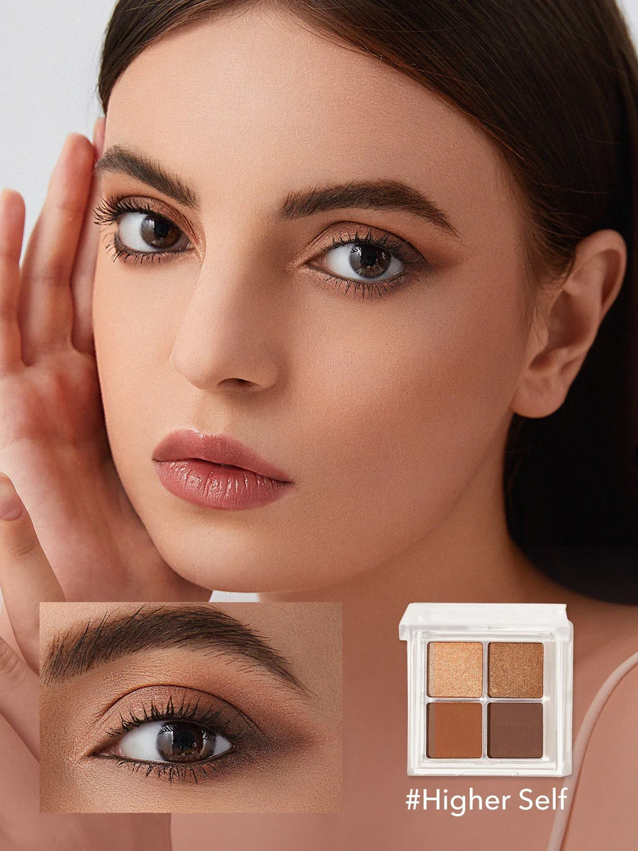 پالت سایه شیگلم پودری 4 رنگ مدل sheglam higher self