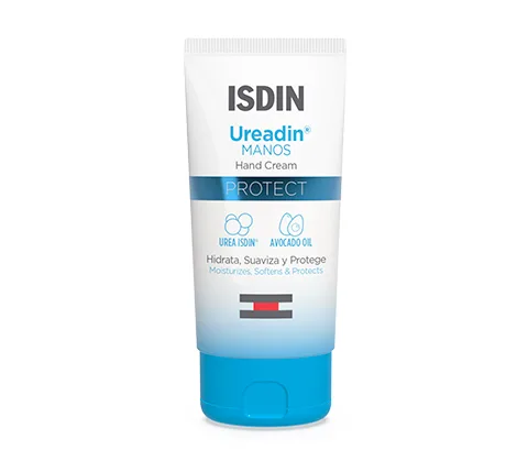 کرم دست ایزدین آبرسان و محافظ سد لیپیدی پوست دست ISDIN MANOS Handcreme