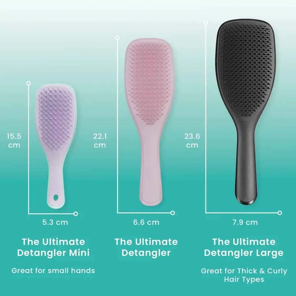 برس تنگل تیزر مینی کد 373 Tangle Teezer Mini Wet Detangler Sea Green