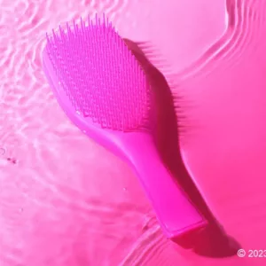 برس تنگل تیزر باربی صورتی انواع مختلف مو Tangle Teezer Barbie Detangling Hairbrush