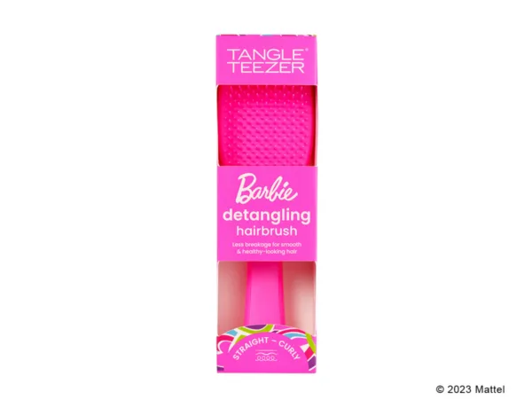 برس تنگل تیزر باربی صورتی انواع مختلف مو Tangle Teezer Barbie Detangling Hairbrush برس تنگل تیزر باربی صورتی انواع مختلف مو Tangle Teezer Barbie Detangling Hairbrush