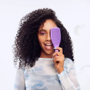 برس تنگل تیزر موی فر کد 4343 رنگ لیلاک Tangle Teezer Naturally Curly