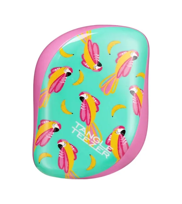 برس تنگل تیزر گره گشا کد081 کامپکت استایلر طوطی Tangle Teezer Compact Styler Paradise Bird