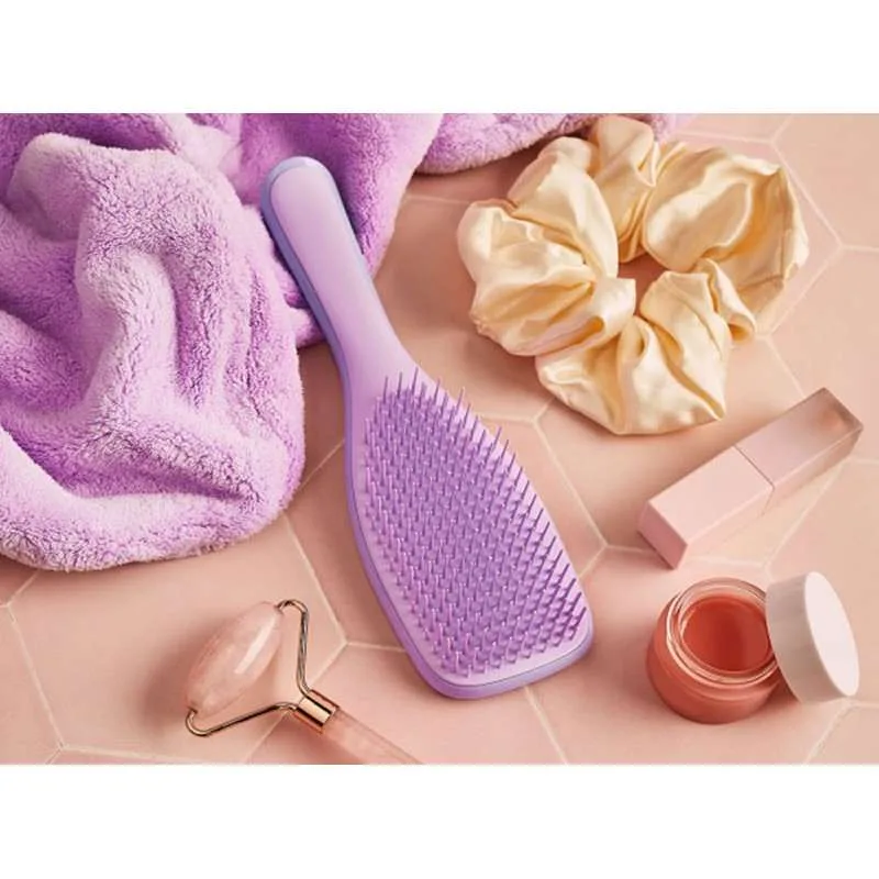 برس گره باز کن تنگل تیزر انواع مو کد812 رنگ یاسی Tangle Teezer The Wet Detangler Lilac