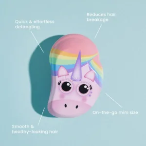 برس گره گشا تنگل تیزر کد52 یونی کورن رنگین کمانی Tangle Teezer Original Mini Rainbow Unicorn