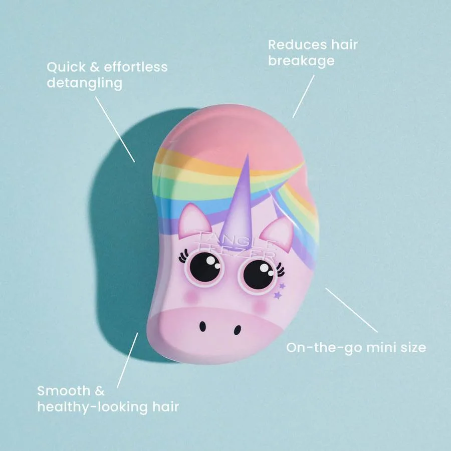 برس گره گشا تنگل تیزر کد52 یونی کورن رنگین کمانی Tangle Teezer Original Mini Rainbow Unicorn