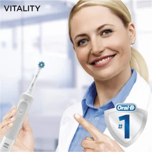 مسواک برقی اورال بی VITALITY 170 با دو سر مجزا CROSS ACTION