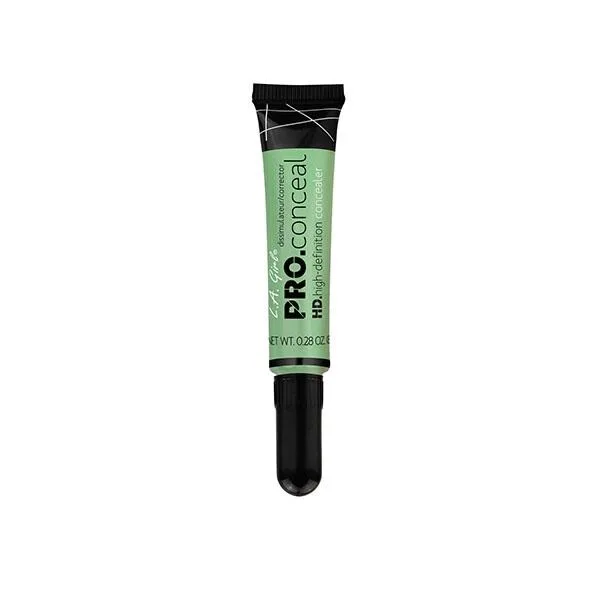 کانسیلر سبز ال ای گرم پوشاننده عیوب قرمز پوست L.A GIRL pro conceal